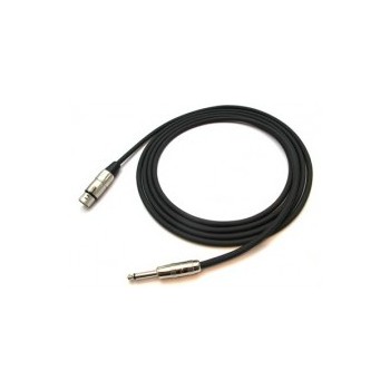 XLR Hembra a PULG 6,3 mono 15mts. kirlin
