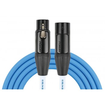 XLR Macho a XLR Hembra 3mts BLUE LINE. Kirlin