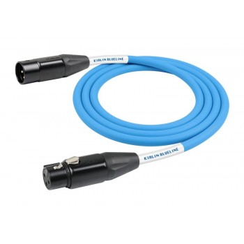 XLR Macho a XLR Hembra 3mts BLUE LINE. Kirlin