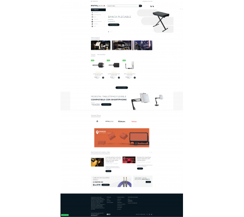 Digitalshop: Compra Tecnología y Audio Profesional Online con Despacho a Todo Chile
